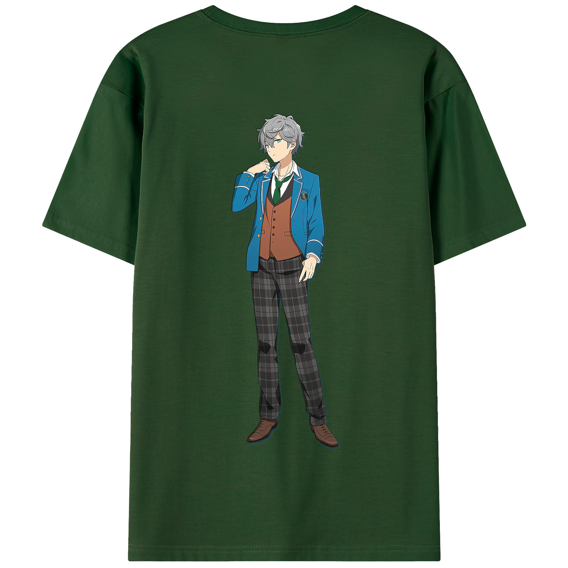 （画像用） あんさんぶるスターズ! Ensemble Stars 綿100％半袖Tシャツ（背面プリント）